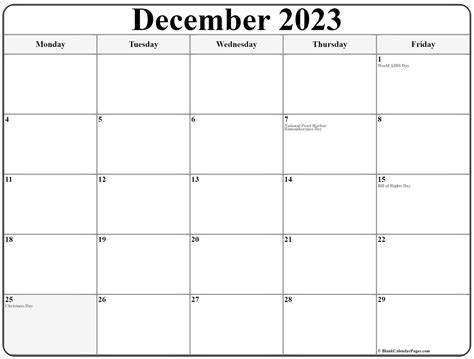 December 4, 2023 (Monday) .